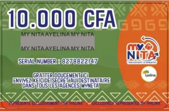 PRO 10,000 CFA Card
